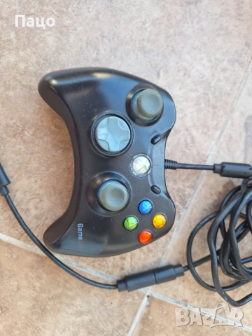 Microsoft Xbox 360 GameStop (BB-070) Wired Controller W/ USB Adapter, снимка 8 - Xbox конзоли - 51477070