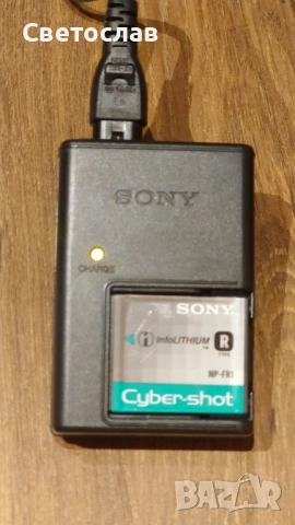 Зарядно за батерии Sony BC-CSD за десетки модели CyberShot фотоапарати 