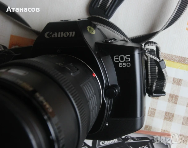 Canon Kamera EOS 650 с обектив EF 35-105mm F3.5-4.5, снимка 5 - Фотоапарати - 51378105