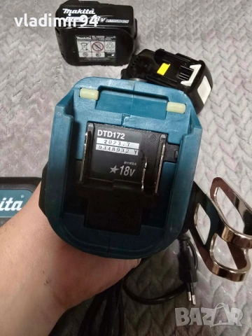 Makita DTD 172 2x5Ah, снимка 4 - Винтоверти - 53761598