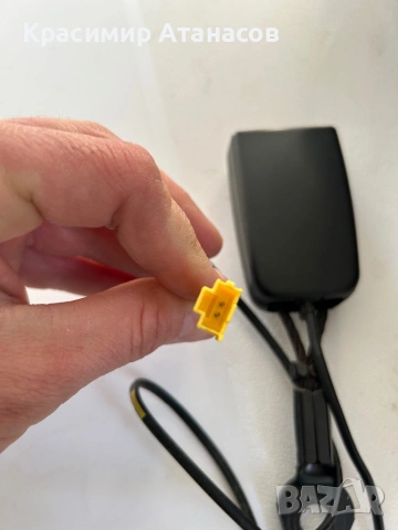 A2048602369. Датчик колан закопчалка преден ляв за Мерцедес Ц-класа W204. 2007-2014г., снимка 4 - Аксесоари и консумативи - 53123289