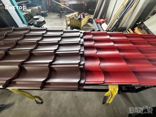 Метална керемида по размер за покрив | Премиум визия | От производител, снимка 4 - Строителни материали - 54046147