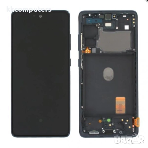 LCD Дисплей за Samsung SM-A515F A51 / GH82-22669A / Тъч скрийн + Рамка / Черен / Оригинал Баркод : 1