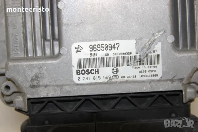 Моторен компютър ECU Chevrolet Captiva (2006-2011г.) 0 281 015 569 / 0281015569 / 96950947, снимка 2 - Части - 47149264