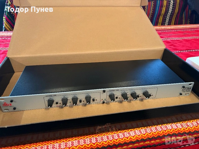 Чисто нов кросовър! DBX 223xs, снимка 5 - Ресийвъри, усилватели, смесителни пултове - 53173344