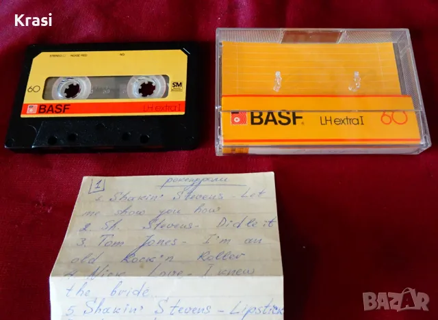 Аудиокасета BASF със сборна рокендрол музика. 