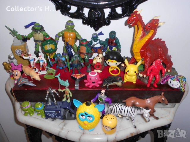 Лот играчки костенурките нинджа, фърби, Покемон Супермен и др. TMNT Superman DC Comics Pokemon, снимка 8 - Колекции - 53541260