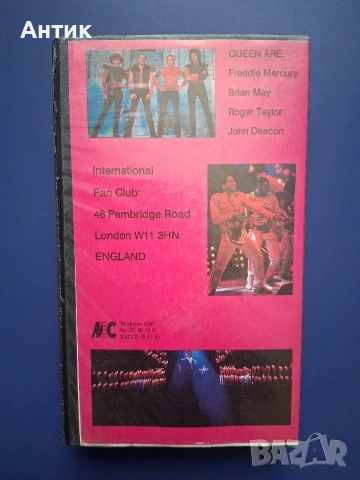 Видеокасета VHS QUEEN , снимка 3 - Други жанрове - 54177513