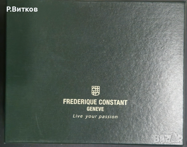 Мъжки часовник Frederique Constant  със сертификат, снимка 4 - Мъжки - 52187768
