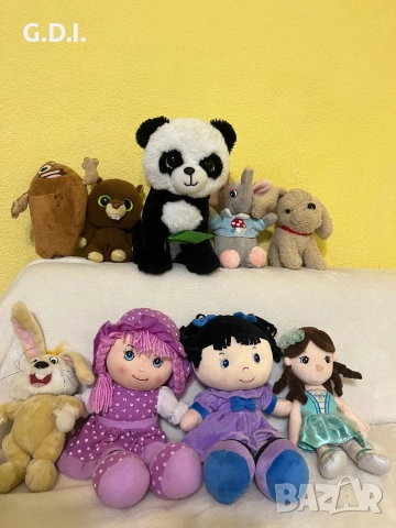 Лот играчки за бебе, снимка 2 - Плюшени играчки - 52024413