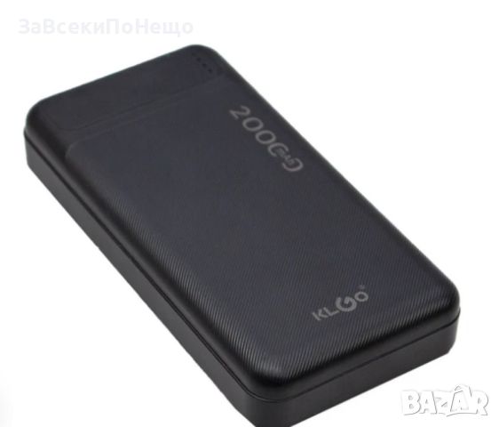 Преносима батерия KLGO 20000mAh Power Bank KP-21, снимка 1 - Оригинални батерии - 45568809