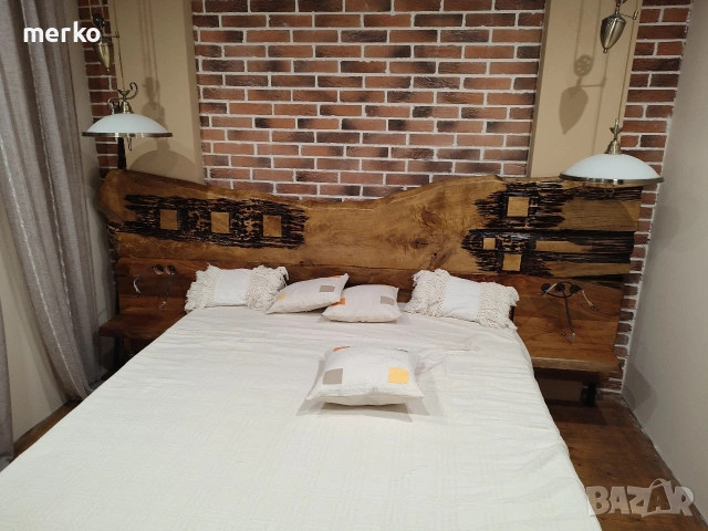 Спалня от дърво., снимка 4 - Спални и легла - 53582204