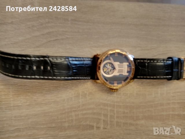 Cartier луксозен мъжки часовник + Подарък , снимка 3 - Мъжки - 46731008