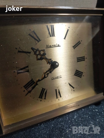 метален настолен часовник, снимка 2 - Други стоки за дома - 54102403