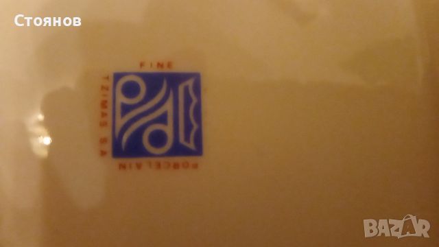 стара порцеланова чинийка с китайски мотиви, снимка 8 - Чинии - 45136800