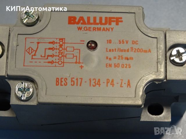 Индуктивен датчик Balluff BES 517-134-P4-Z-A proximity switch sensor, снимка 2 - Резервни части за машини - 45133568