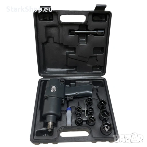 Професионален пневматичен ударен гайковерт 1/2" 1400 Nm STAHLMAYER, снимка 7 - Други инструменти - 53859514