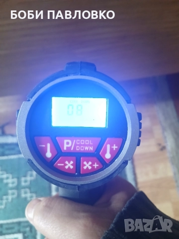 Пистолет за горещ въздух парксайд нов черна серия, снимка 3 - Куфари с инструменти - 52008574