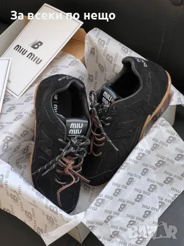 Miu Miu Дамски Маратонки👟Дамски Спортни Обувки Миу Миу - Налични Различни Цветове Код E217, снимка 6 - Маратонки - 50411361