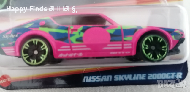 💕🧸Hot Wheels NISSAN Skyline 2000GT_R NEON SPEEDERS, снимка 1 - Колекции - 45019462