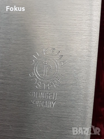 Стари антикварни посребрени ножове Silkema Solingen - 5бр., снимка 5 - Антикварни и старинни предмети - 53738145