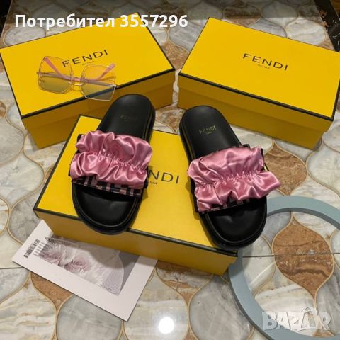 Чехли Fendi, снимка 2 - Чехли - 46582219