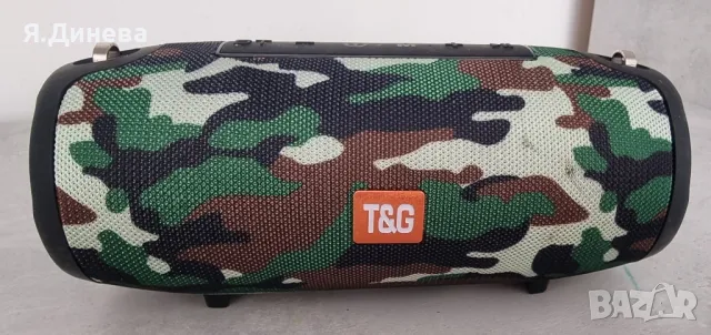  Колона T&G камофлаж, снимка 1 - Bluetooth тонколони - 47870716