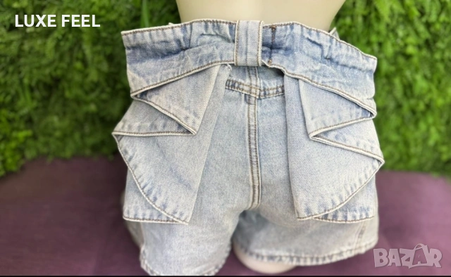 💎Дънкови Къси Панталонки -L , снимка 3 - Къси панталони и бермуди - 53812527