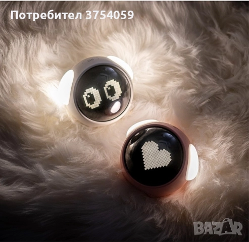 Емоджи часовник-аларма с голям цифров дисплей , снимка 9 - Друга електроника - 52385888