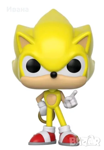 Funko Pop Фигурка Sonic Соник 287 Super Sonic, снимка 2 - Фигурки - 48181417