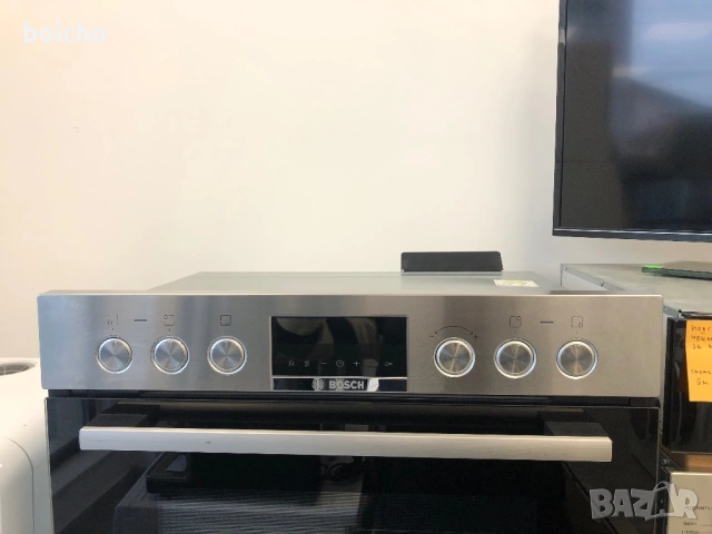 Фурна с индукционни котлони Bosch HEB578BS1 , снимка 2 - Печки, фурни - 54276757