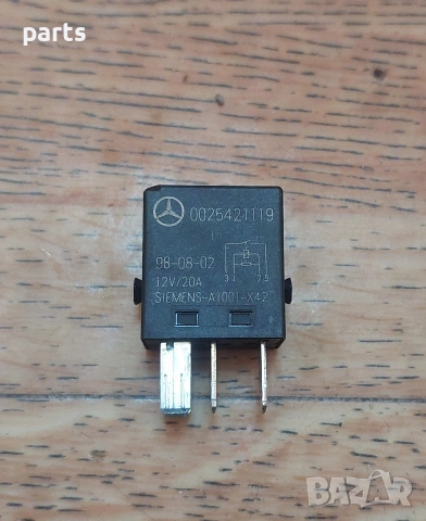 Реле Работен Ток - Мигачи - Горивна Помпа Мерцедес Е класа W210 (H) - A - B - C - S - 0025421119, снимка 2 - Части - 53821107