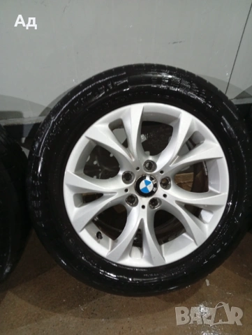 Джанти 17 цола за БМВ х3 с летни гуми 235/55/17, снимка 5 - Гуми и джанти - 53470229