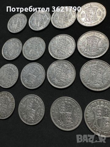 1/2 крона (Half Crown) Великобритания - сребърна монета, снимка 11 - Нумизматика и бонистика - 45147928