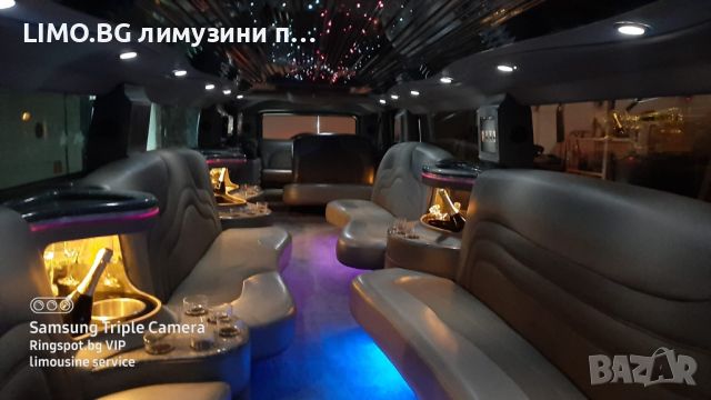 Лимузина под наем Hummer H2 KRYSTAL superstretch , снимка 14 - Други - 45317832