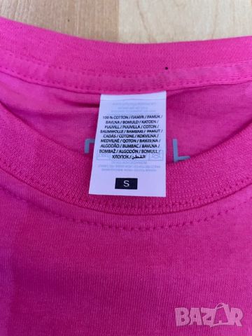 Дамска розова тениска , снимка 3 - Тениски - 45660506