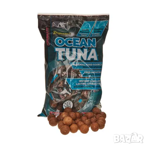 Протеинови топчета STARBAITS Ocena Tuna, 1KG 14mm или 20mm, снимка 2 - Стръв и захранки - 46837019