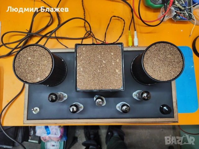 Лампов усилвател с 6П18П - Въшката, снимка 4 - Ресийвъри, усилватели, смесителни пултове - 53250638