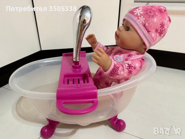 Интерактивна вана Zapf Creation Baby Born, снимка 7 - Играчки за стая - 46408943