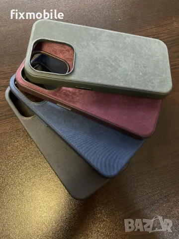 Apple iPhone 15 Pro Woven Mag Cover калъф от плат, снимка 1 - Калъфи, кейсове - 47228344