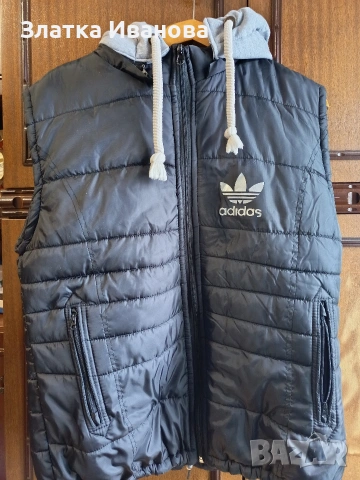 Яке и елек Адидас , снимка 2 - Якета - 53372829