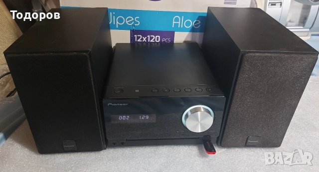 Pioneer X-CM35-K MP3/USB/Bluetooth микросистема 