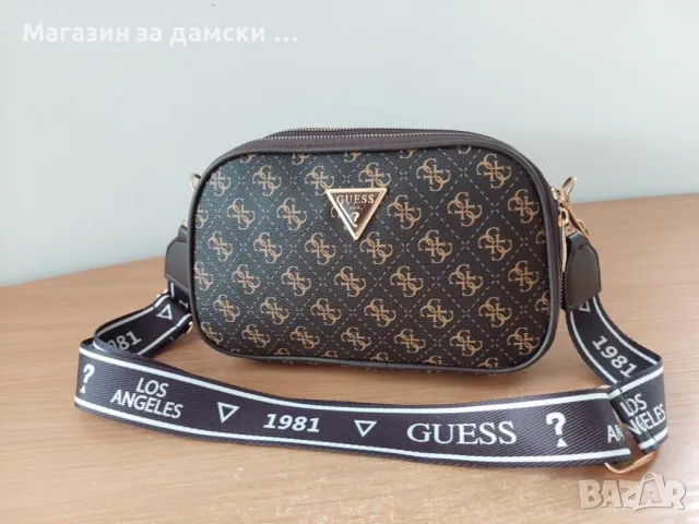 Дамска чанта Guess Код 7002, снимка 7 - Чанти - 47407825