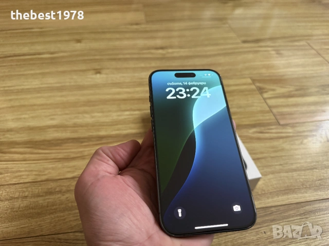 iPhone 15 Pro 256GB Black Titanium/Батерия 89%, снимка 2 - Apple iPhone - 53481463