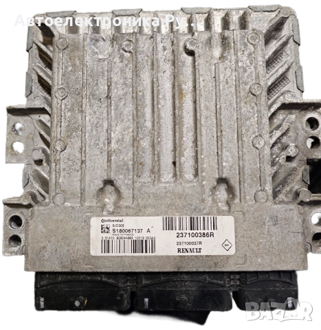 компютър RENAULT MEGANE 1.5 DCI CONTINENTAL, S180067137 A, S180067137A, 237100386R,