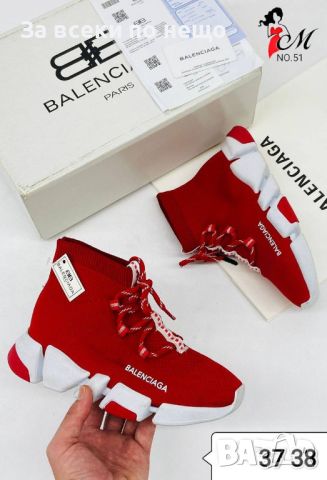 Дамски маратонки тип чорап Balenciaga - Различни цветове Код D426, снимка 9 - Маратонки - 46639968