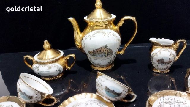 старинен немски порцелан чаши за кафе , снимка 2 - Антикварни и старинни предмети - 51628605