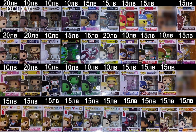 Колекция от Funko Pop - Big Bang Theory, Marvel, DC, The Office, снимка 6 - Колекции - 52576611