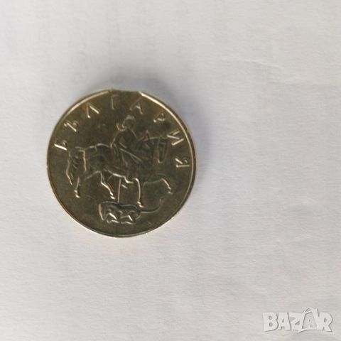 Куриоз дефектна монета , снимка 2 - Нумизматика и бонистика - 45340413