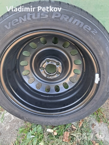 Продавам резервна гума за Пежо 407!Размер 215 55 17!Никакви следи от употреба., снимка 4 - Гуми и джанти - 51614399
